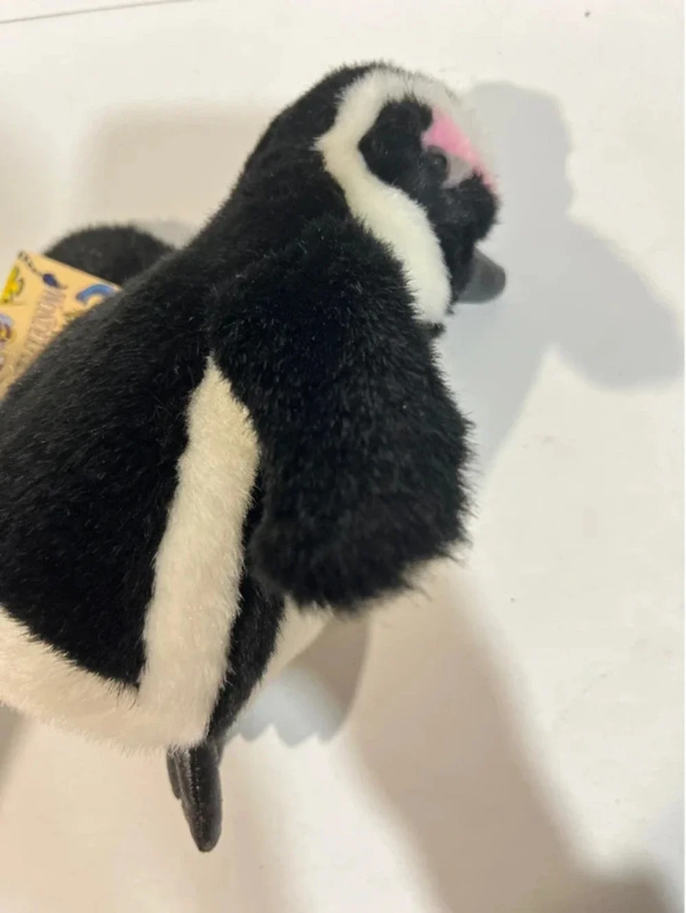 Wildlife Artists Back White Penguin Plush 1999 7 Inch Stuffed Animal Toy Vintage